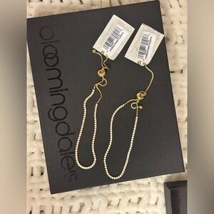 beautiful bracelets, gold/cz diamonds from Bloomingdales 💎